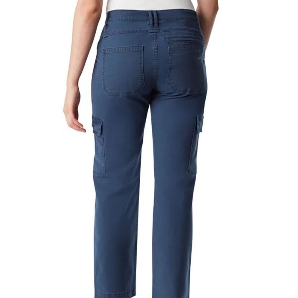 Bass Outdoor High-Rise Canvas Cargo Pants Women Size 10